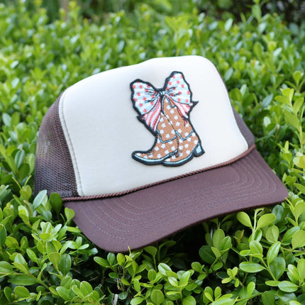Boots & Bow   | Trucker Hat